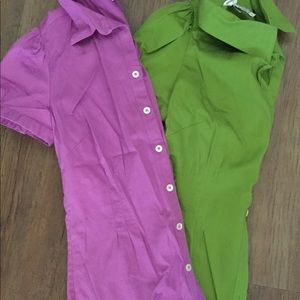 Banana Republic. Two for one button ups.